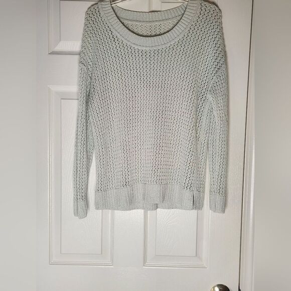 Unbranded L Snow White Knit Longsleeves RAMIE Blend Women’s Sweater - Picture 1 of 7